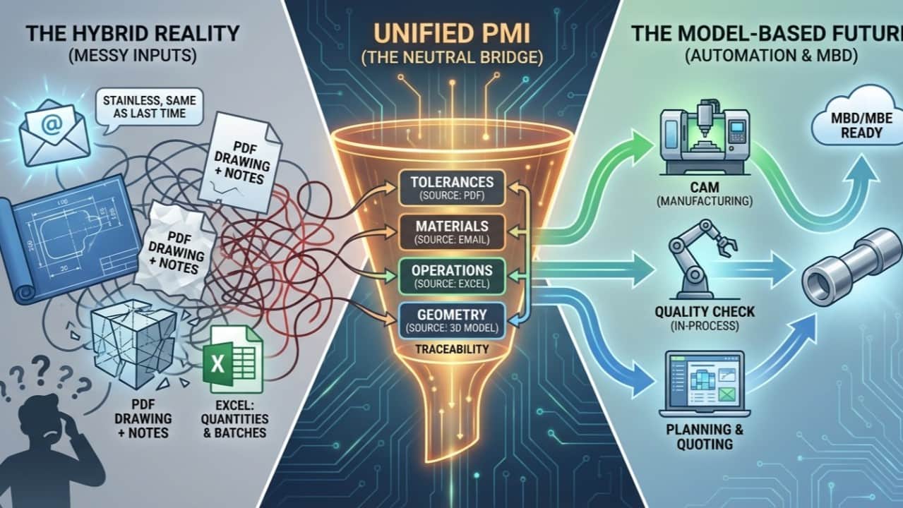 Unified PMI: A Pragmatic Path from Drawing Chaos to Model-Based Working